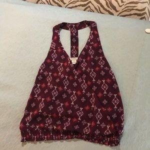 Lucky brand sleeveless halter M